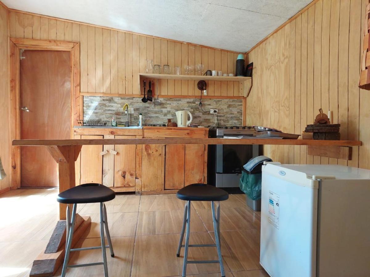 Cabaña para 3 en Melipeuco cerca del Parque Nacional Conguillio Bagian luar foto