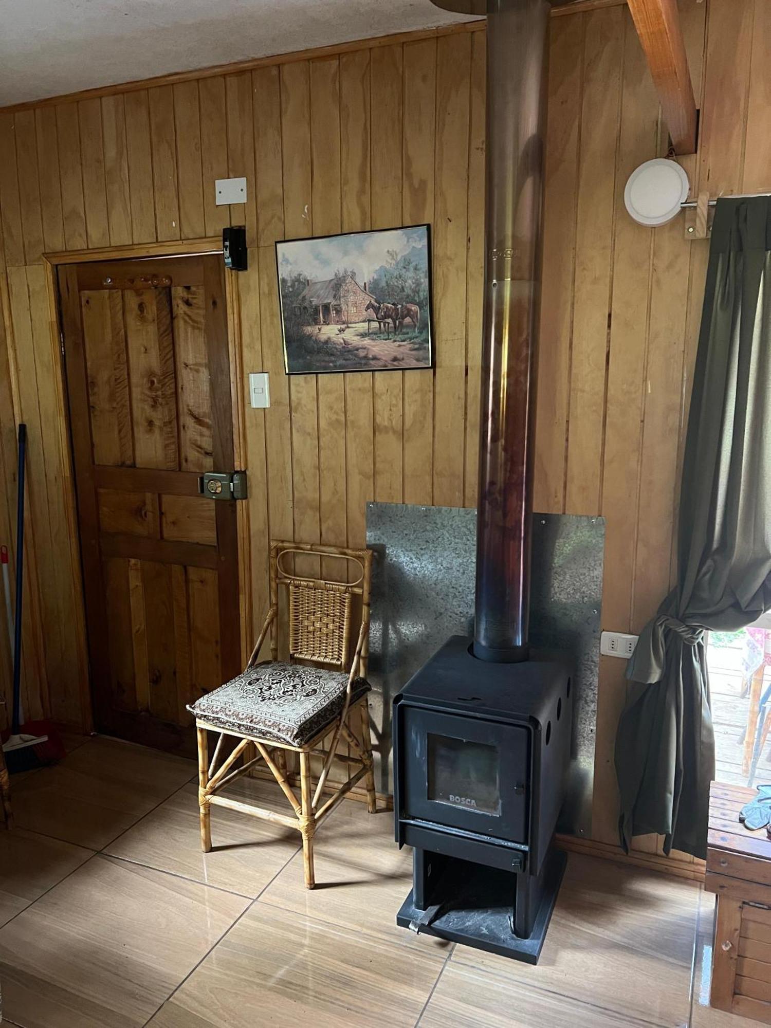Cabaña para 3 en Melipeuco cerca del Parque Nacional Conguillio Bagian luar foto